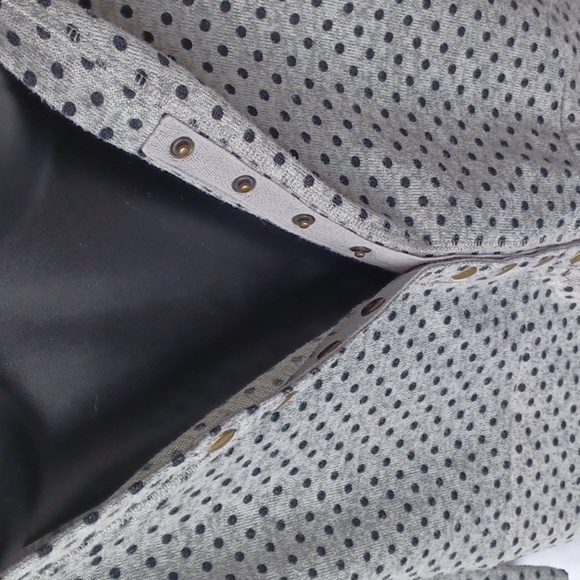 Hawthorne Polka-dot Snap Closure Cardigan - Picture 3 of 8